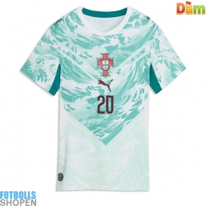Billiga Portugal Joao Cancelo #20 Bortatröja Dam VM 2026 Kortärmad